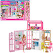 Picture of Barbie Fold and Go Dollhouse with Doll and Puppy